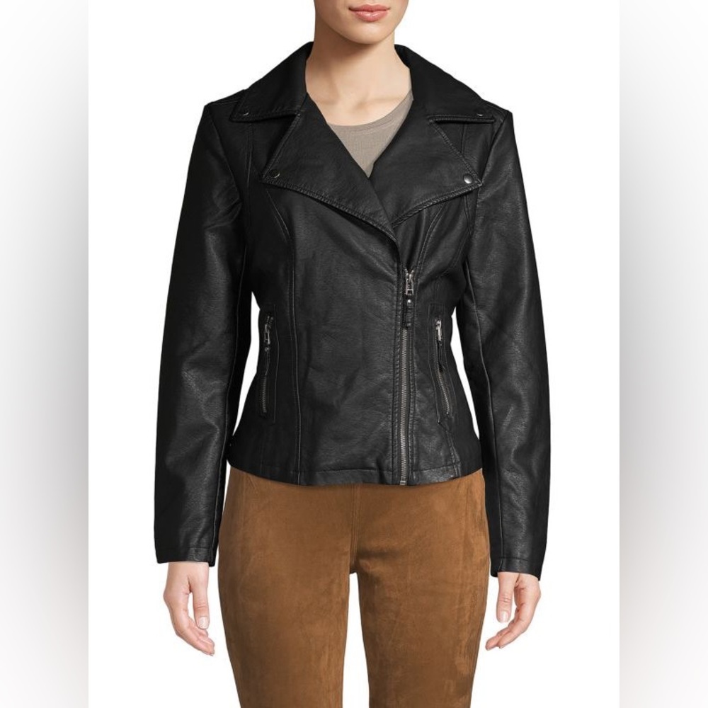 Max Studio Leather Jacket